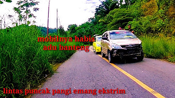 jalan trans sulawesi lintas palu tolitoli || puncak pangi