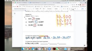 5th Grade: Chapter 2 Assessment Corrections Video