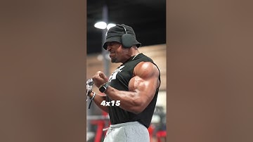 Ashton Hall - Biceps Workout
