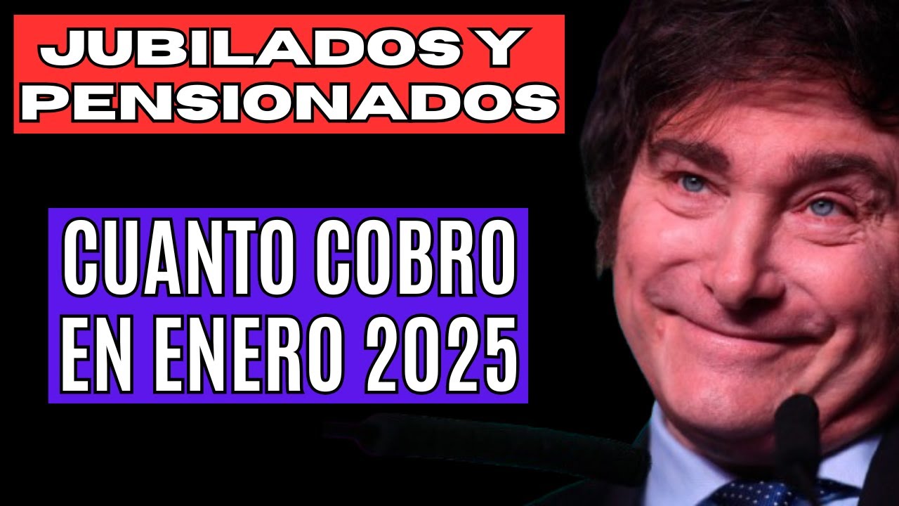 JUBILADOS Y PENSIONADOS, CUANTO COBRAN EN ENERO CON EL BONO. - YouTube