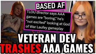 Aaa Games Trashed By Veteran Dev, Last Of Us Director Says Laufey Looks Unexciting & Bland