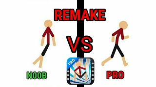 Sticknodes - Pro Vs Noob - Remake