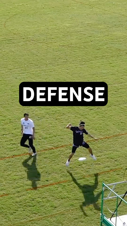 Strong Ultimate Frisbee Defense! 💪