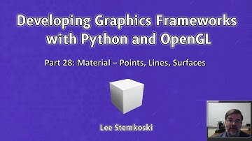 Developing Graphics Frameworks 28 - Material - Points, Lines, Surfaces