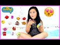 cute mini eMojis Mojis blind bag packs toys opening fun