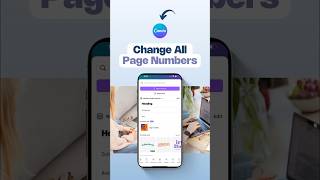 How to change ALL page numbers AUTOMATICALLY in Canva #canvatutorial