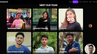 Schedulo.IO ||Website demo ||  Time Table generated