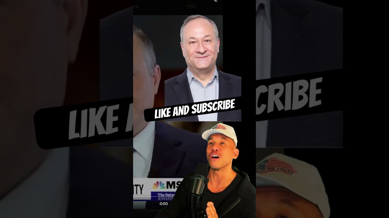 Doug Emhoff talks about toxic masculinity and hurt his girlfriend! 