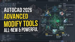 The AutoCAD 2026 Masterclass: Advanced Modify Tools Explained || Master AutoCAD 2026 Modify Tools