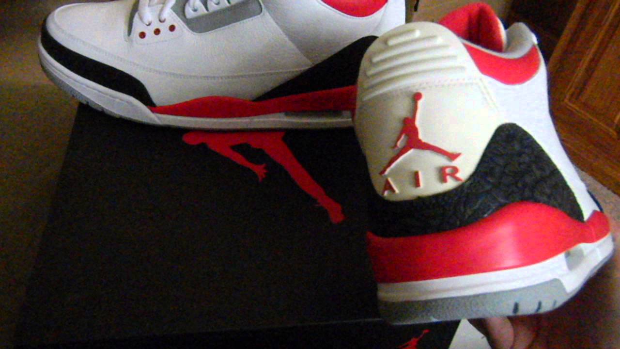 2007 fire red 3s