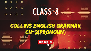 Pronouns (Class-8), Collins English Grammar