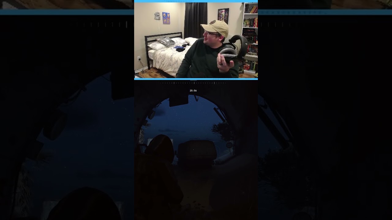 wife scares streamer 