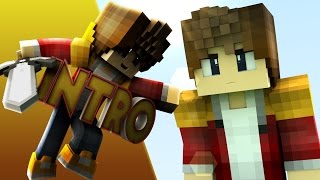MINECRAFT 60 FPS INTRO TEMPLATE C4D and AE | Minecraft Intro #006 [DUAL WITH IFALK]
