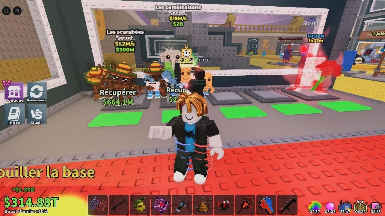 ADMIN ABUSE STEAL A BRAINROT PARTI2 😱🔥😈