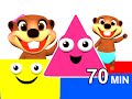 "Toddler Toons" Collection | Teach Shapes, ABC Alphabet Songs, Learn Numbers & Nursery Rhymes