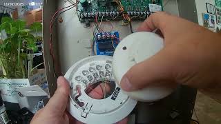Vista-20P and 4-wire Smoke Reset using a Relay