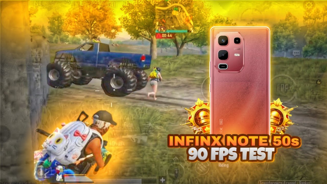 INFINX NOTE 50s 🔱 90 FPS TEST - Fastest 5 Finger Player 🔥