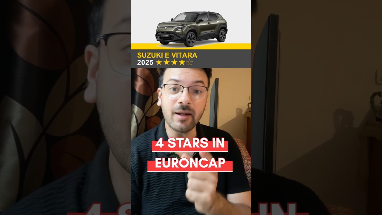 Exported E Vitara score in Euro NCAP 