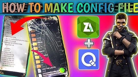 HOW TO MAKE CONFIG FILE IN MOBILE | CONFIG FILE KAISE BANAY