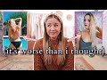 reacting to my old facetuned photos... (IT'S BAD)