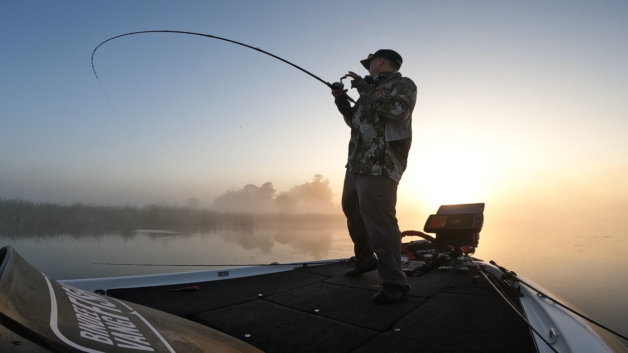 Early Morning Bass Fishing