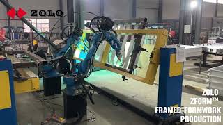 Zolo ZForm™ Framed Formwork Production #formwork #constructionmaterial #concreteformwork