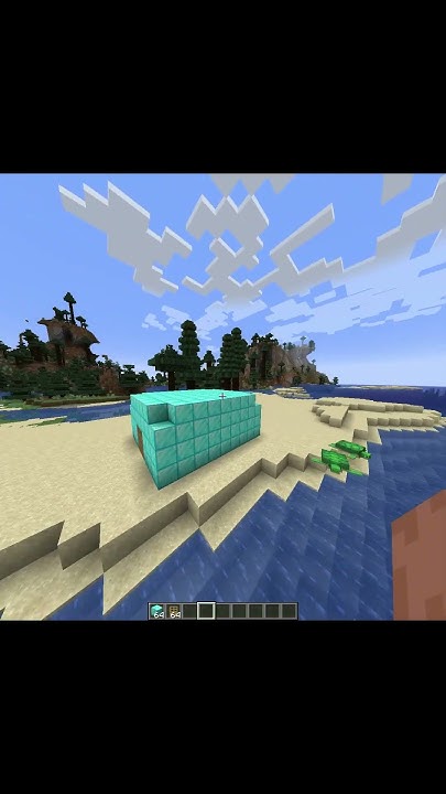 чисто хатка бобра так называемая #рофл #майнкрафт #minecraft - YouTube