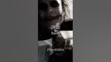 Joker [TDK] vs Bane [TDKR]  |  Song: On My Own by Darci #joker #dc #shorts #vs