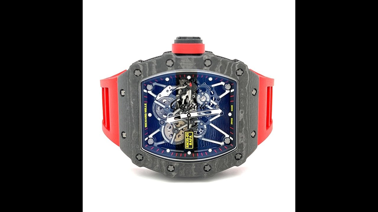 Richard Mille - RM 35-01 - Skeletonised - TPT Quartz Carbon - "Rafa Nadal"