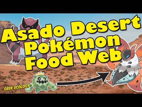 Asado Desert Ecology A Pokémon Food Web