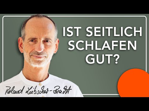 Video: Soll ich auf der linken oder rechten Seite schlafen?