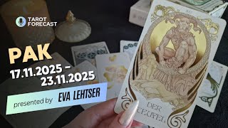 картинка: РАК. Таро-прогноз от Евы Лехцер с 17.11.25 - 23.11.25.Timeless In-Depth Tarot Reading