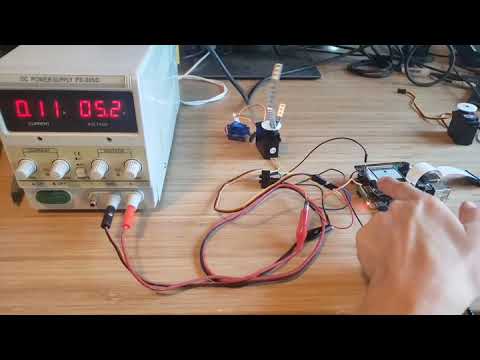 controlling giant servo with the Raspberry pi