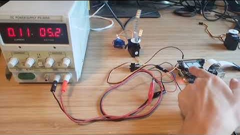 controlling giant servo with the Raspberry pi