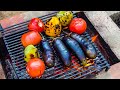 Армянский салат Хоровац на мангале. Печеные овощи на гриле | Armenian Grilled Vegetable Salad