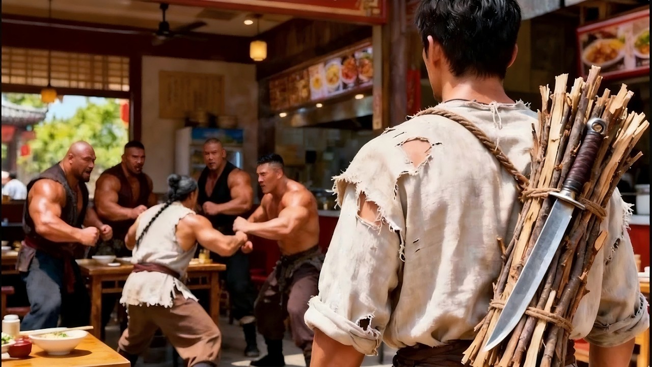 【พากย์ไทย】เด็กหนุ่มขนฟืนที่ไม่เด่นกลับเป็นปรมาจารย์ศิลปะการต่อสู้ ท้าทายอันธพาล 99 คนและชนะทุกคน!