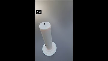 low poly candle 🕯 in blender eevee in 2 mins