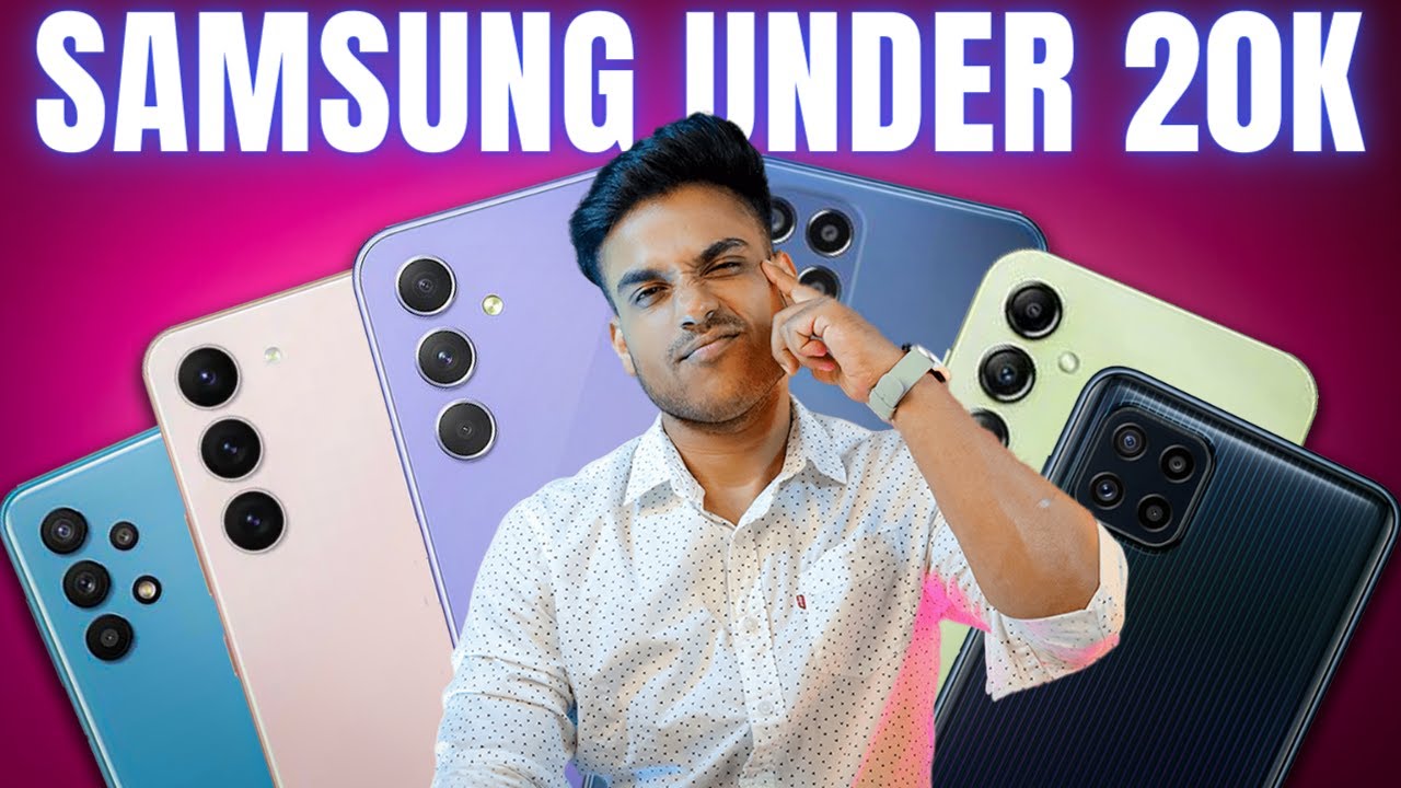 Top 5 Best Samsung Smartphone Under 20000 in INDIA 2023 | Best Samsung Phone Under 20000 in 2023