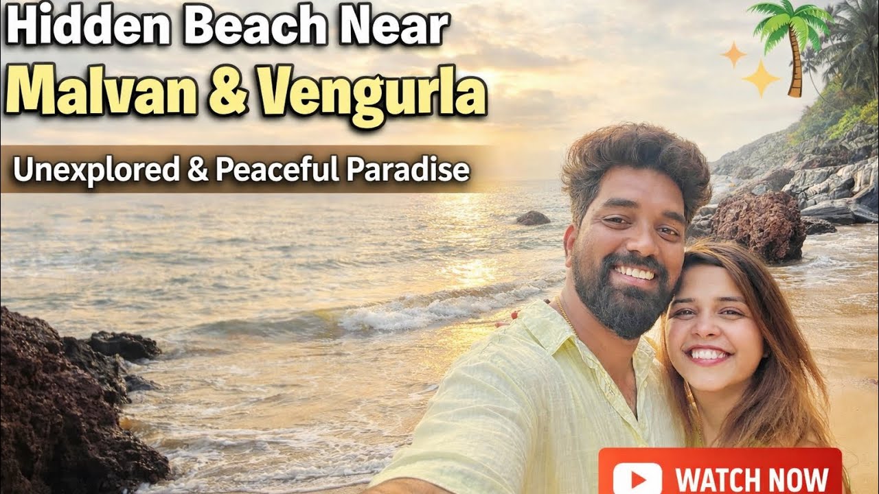 An Unexplored Beach Near Malvan & Vengurla 🌊✨