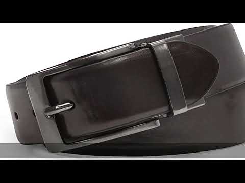 Steve Madden Men's Dress Casual Every Day Leather Belt