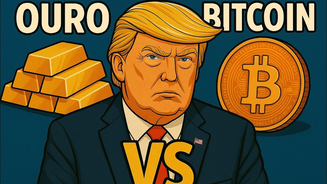 OURO ou BITCOIN: Qual é o melhor investimento em 2025?