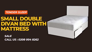 Small Double Divan Bed With Mattress