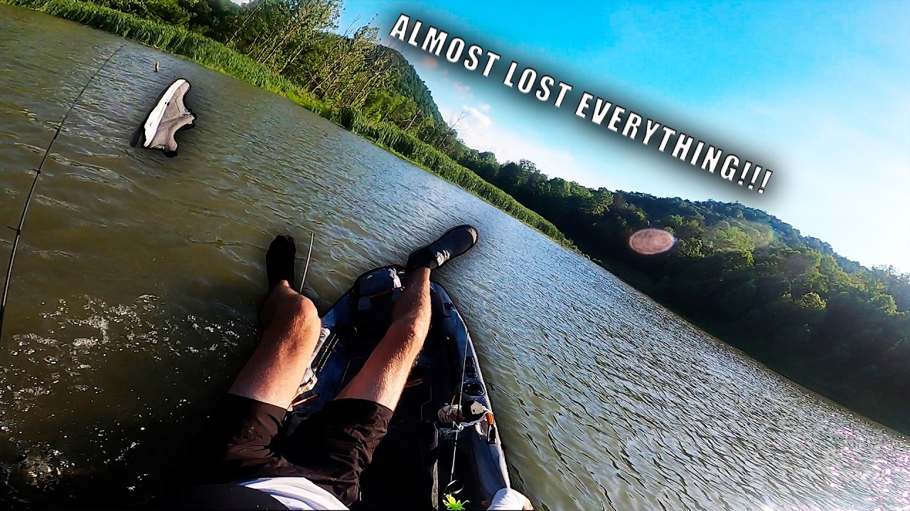 He Almost Lost Everything!!! (Kayak Fishing!)