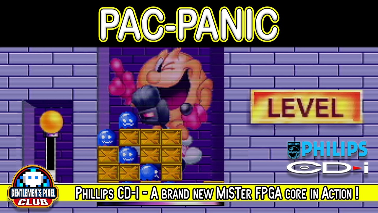 Pac-Panic - Jeu Philips CDI - Bon état - Testé