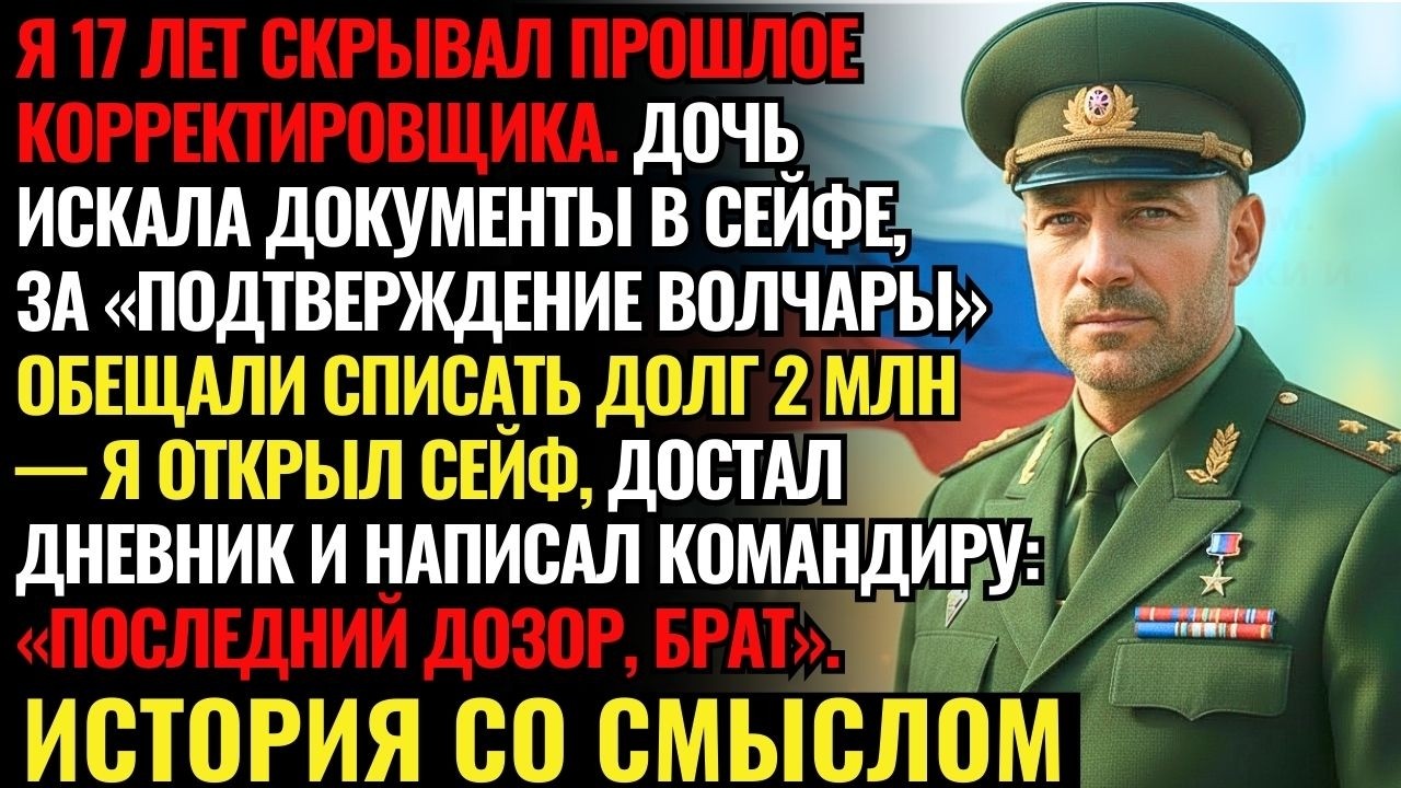 Я скрывал прошлое корректировщика 17 лет. Дочь нашла мой дневник и звонила врагам — я позвал...