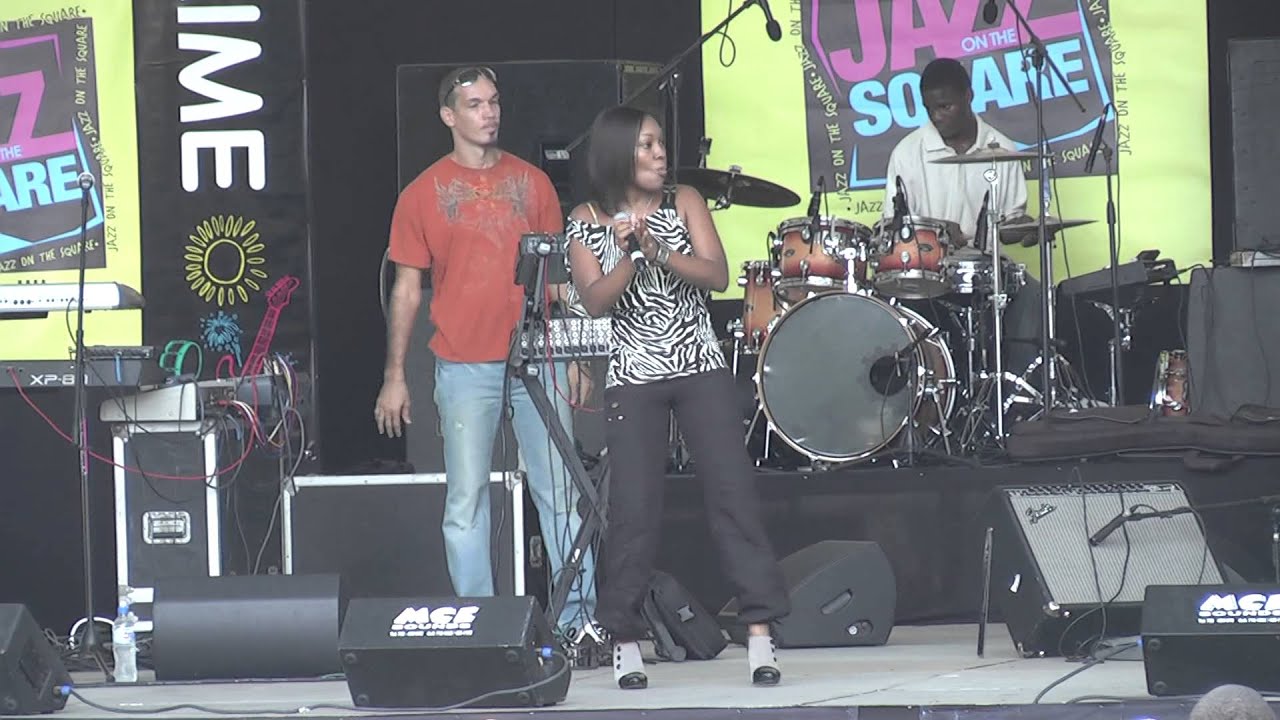 St. Lucia Jazz on the Square 2010 - Trish #scruffytv