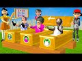 Scary Teacher 3D vs Squid Game Challenge Creative Calculation  Geometry Miss T vs Granny loser