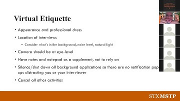 Virtual Interviews with MD-PhD Programs: Part 1