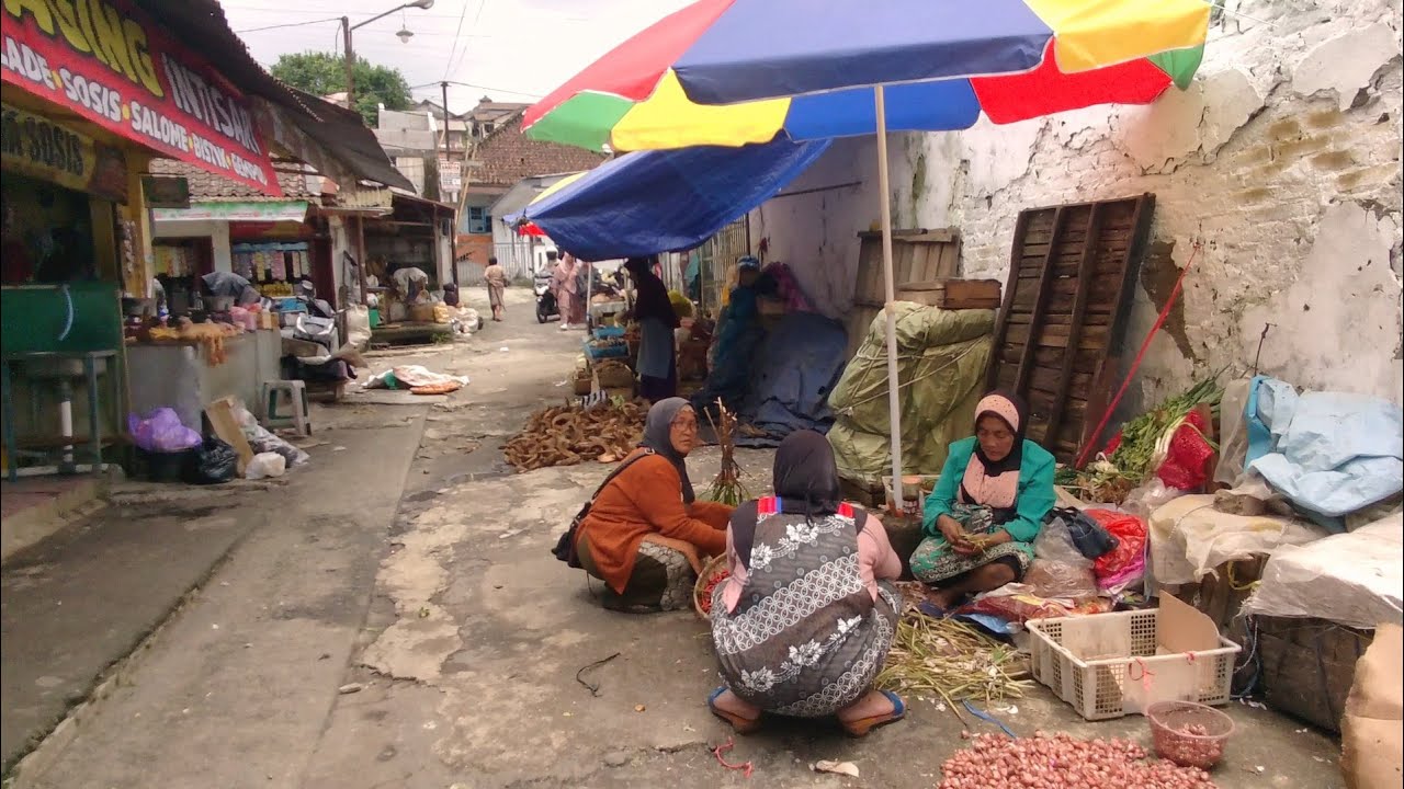 Pasar Pedesaan Tradisional Garung Wonosobo Jawa Tengah Indonesia - YouTube