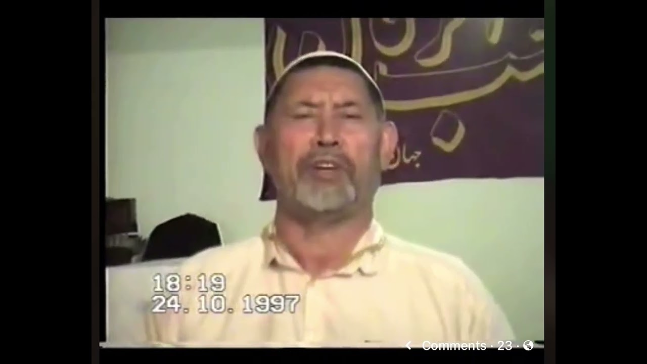 منقبت خوانی مرحوم غلام حسن کریمی